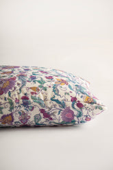 Roots Çiçek Desenli El Yapımı 2'li Yastık Kılıfı - uniqlooms.com